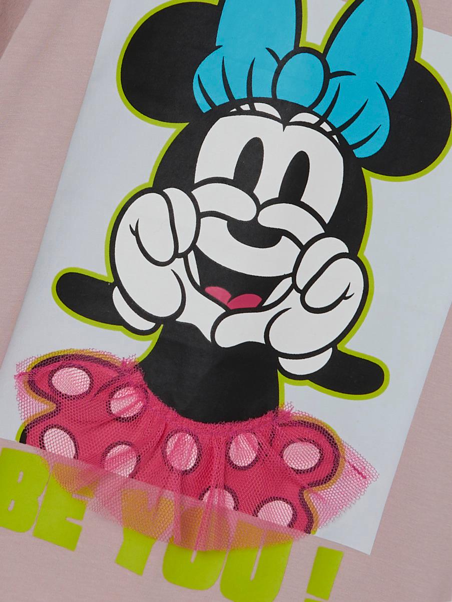 Name it Langarm-T-Shirt – Minnie Mouse – Violet Ice – T-Shirt – MamaMilla