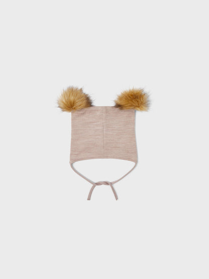 Name it Mütze aus Wolle mit Bommel – Wuppo – Sphinx – Babymütze – MamaMilla