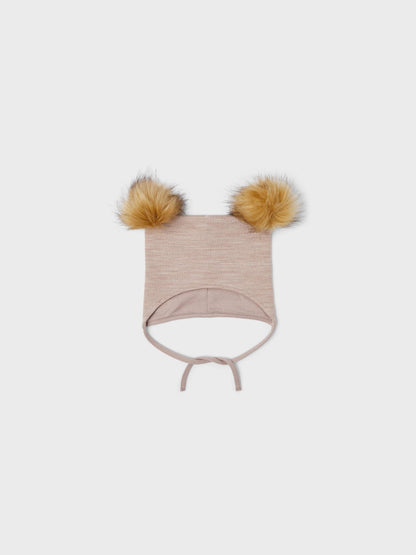 Name it Mütze aus Wolle mit Bommel – Wuppo – Sphinx – Babymütze – MamaMilla