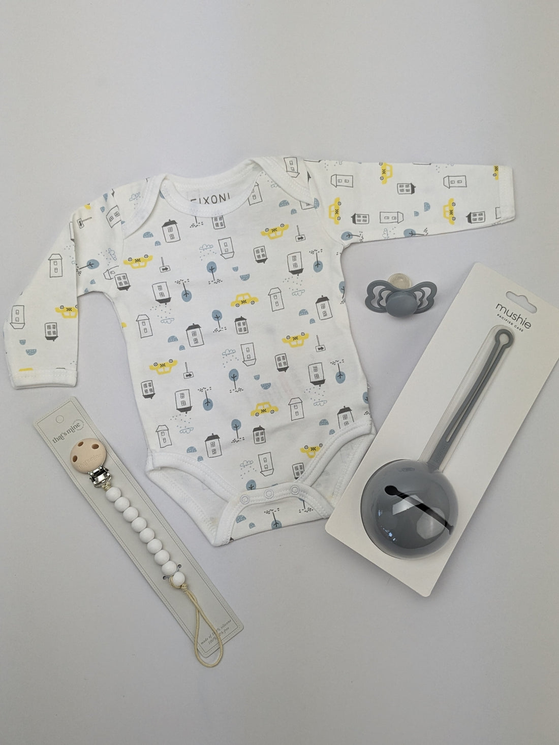 Fixoni-Body – New Nadja – City – Weiß – Kleidung – MamaMilla