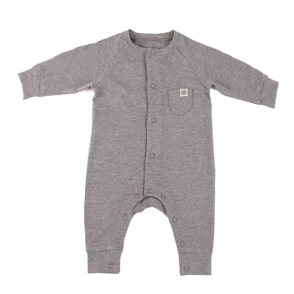 Cloby UV-Playsuit – Steingrau 50/56 – MamaMilla