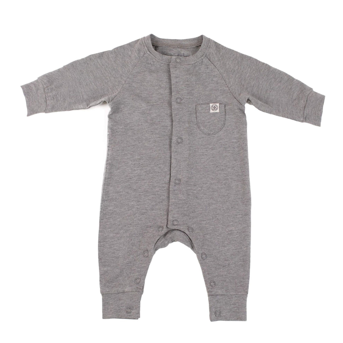 Cloby UV-Playsuit – Steingrau 62/68 – MamaMilla
