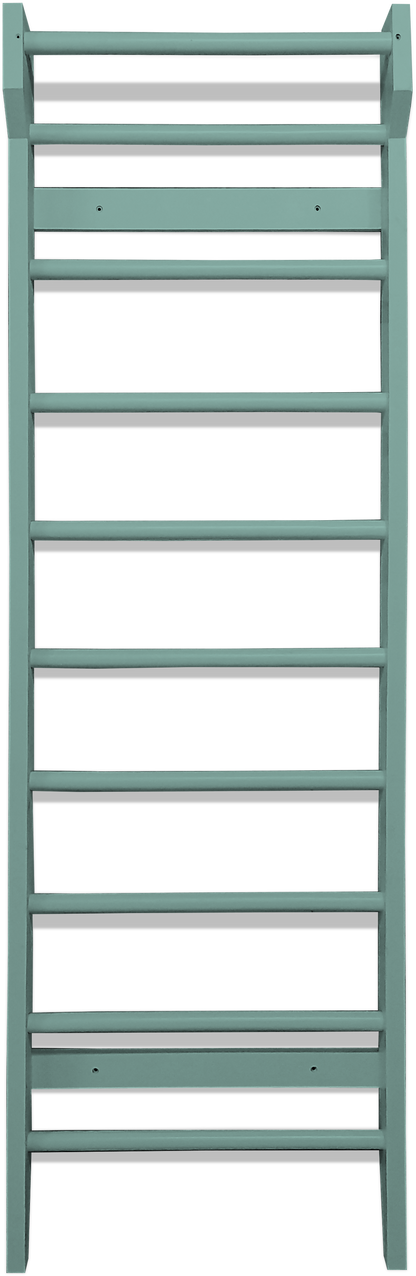 Ribbebørn Komplettpaket – Sprossenwand mit Schreibtisch &amp; 4 Haken
