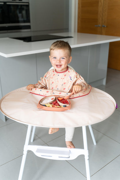 Tidy Tot Lätzchen und Tablett – SET – Sand Fox – Lätzchen mit Ärmeln – MamaMilla