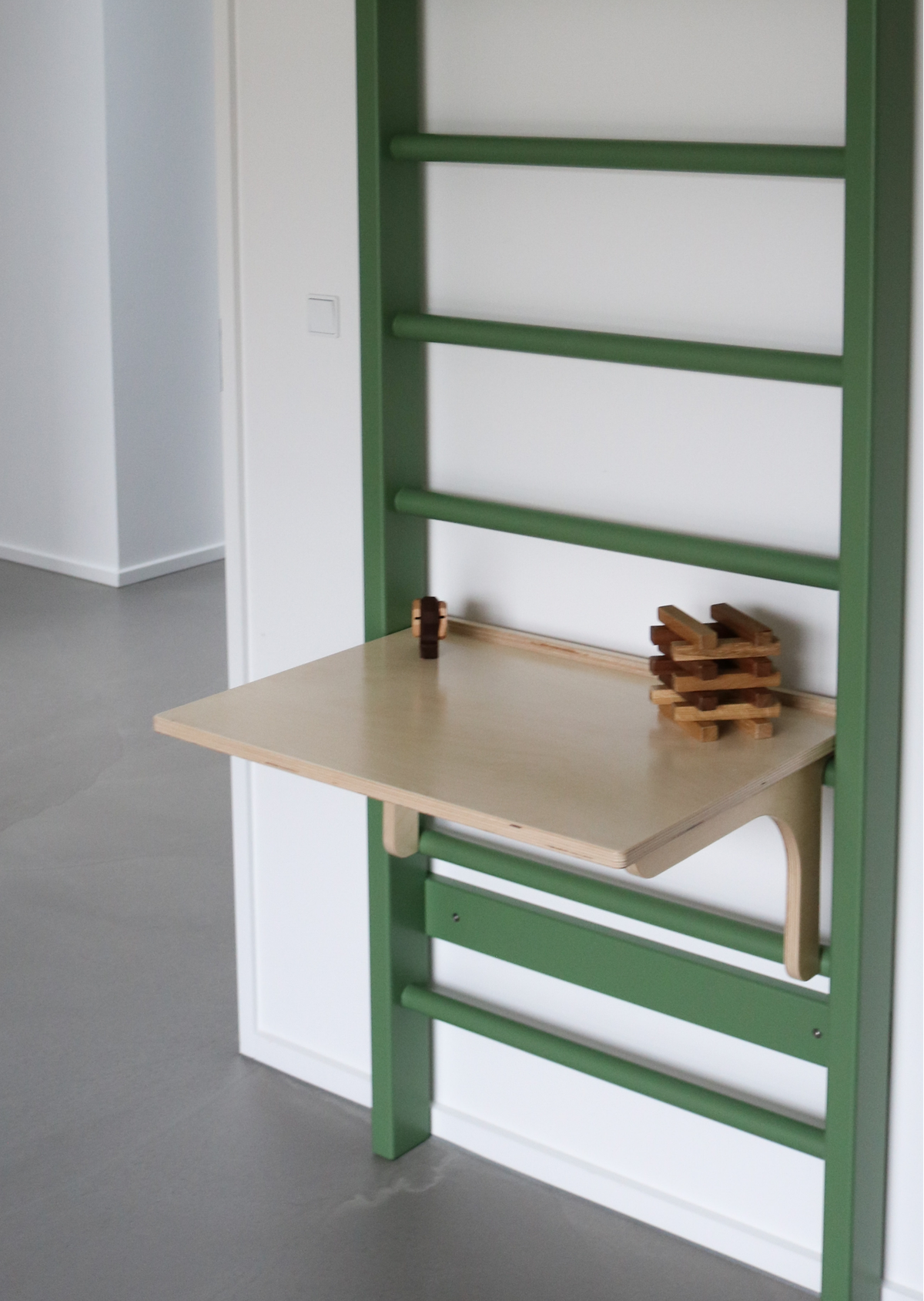 Schreibtisch + Haken