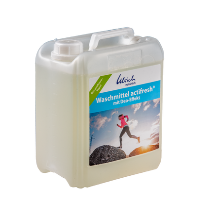 Ulrich Natürlich Sportwaschmittel mit Geruchsabsorber (Actifresh) – 1 L – Waschmittel (Sportwaschmittel) – MamaMilla