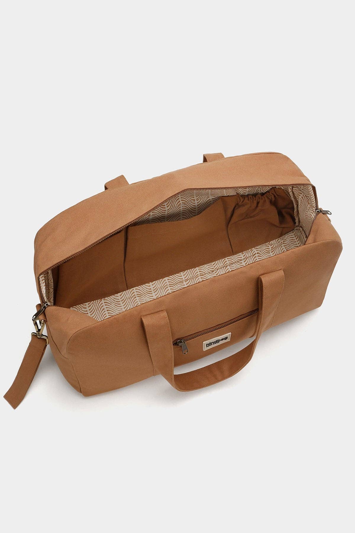 Hindbag Pusletaske - Økologisk Bomuld - Brun