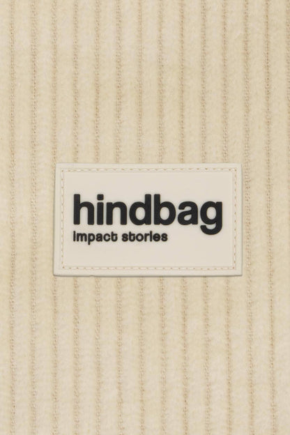 Hindbag Pusletaske - Økologisk Fløjl - Beige
