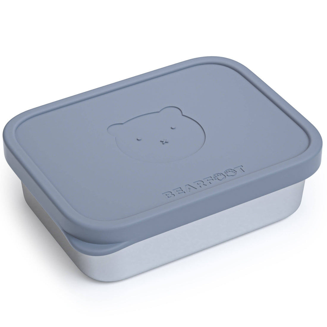 BEARFOOT Lunchbox aus Bento-Stahl mit 4/6 Fächern (verstellbar) – Blau: 700 ml – Lunchbox – MamaMilla