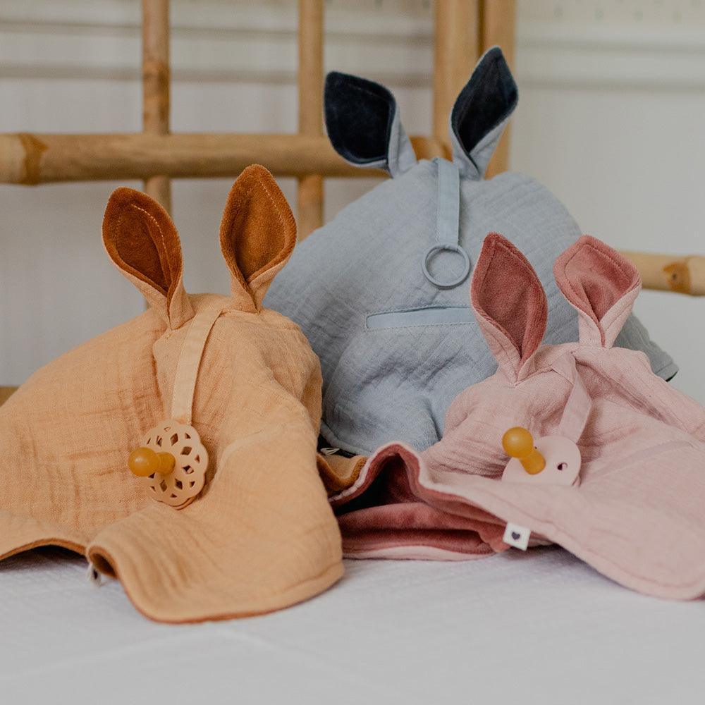 BIBS Känguru-Musselin-Schnuller „Cloud“ (Bio-Baumwolle) – MamaMilla