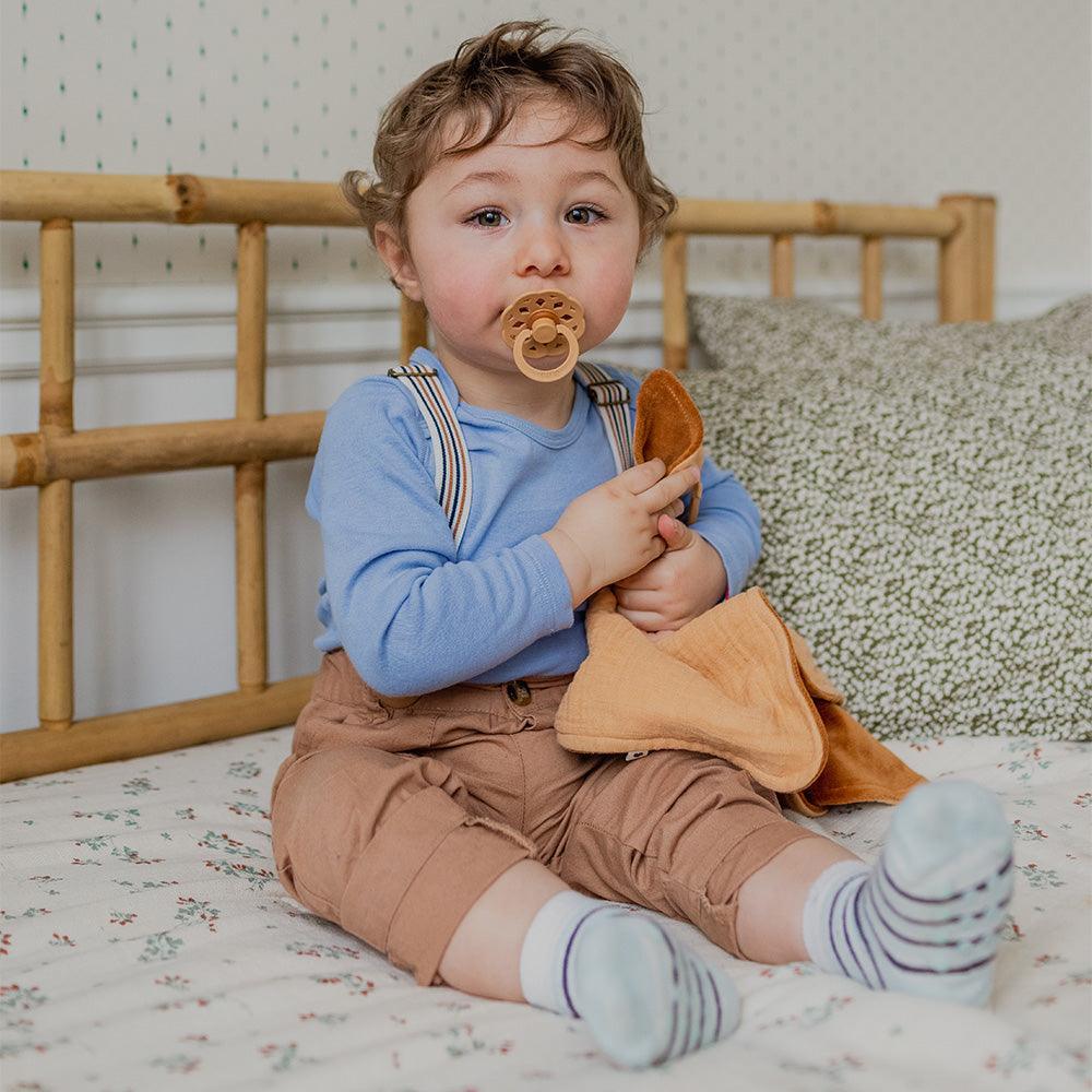 BIBS Känguru-Musselin-Schnuller „Blush“ (Bio-Baumwolle) – MamaMilla