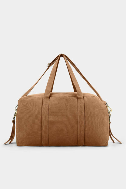 Hindbag Pusletaske - Økologisk Bomuld - Brun