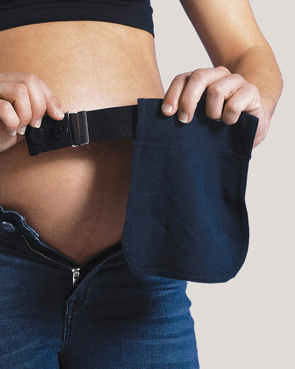 So montieren Sie den Carriwell Flexi-Belt-Taillenverlängerer an der Hose