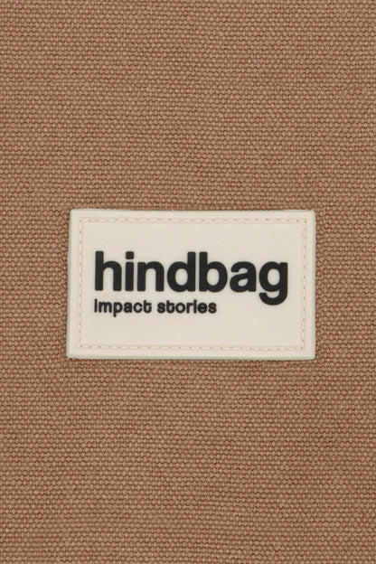 Hindbag Pusletaske - Økologisk Bomuld - Brun