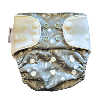 Der schwedische Wald | Taschenwindelstretch | 5-17kg: Hopfenblüten beige / Ohne Einlagen - - MamaMilla