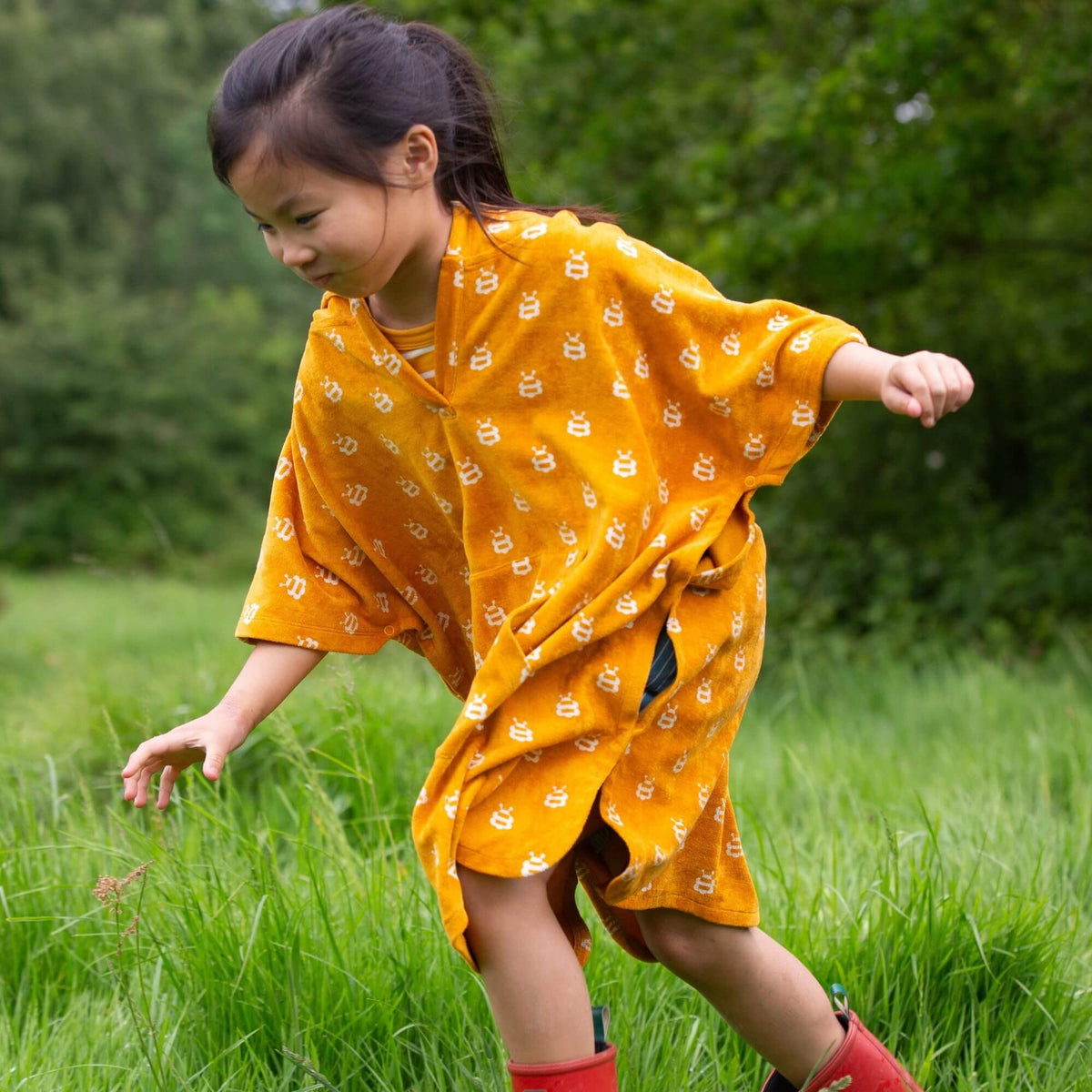 Little Green Radicals Badeponcho - Bier