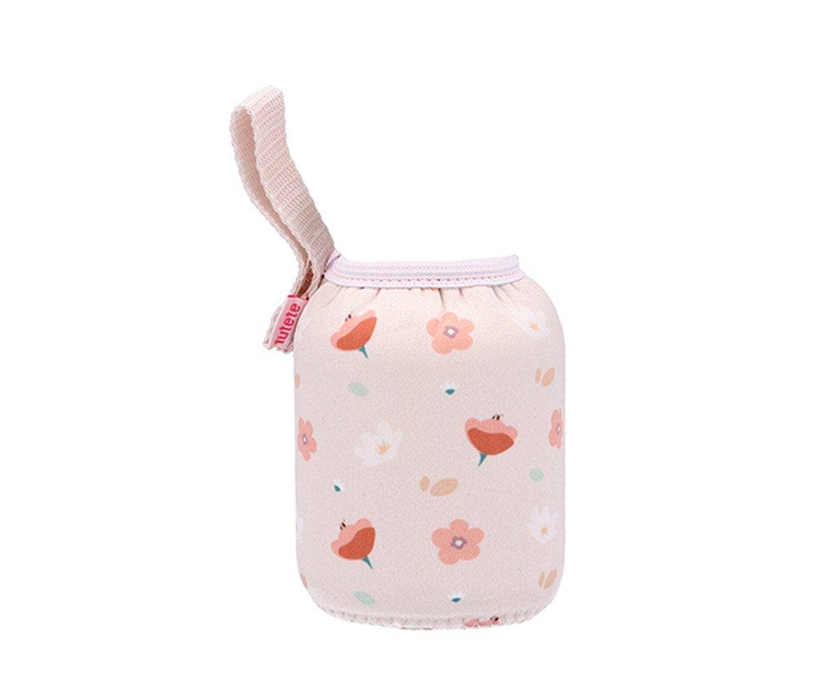 Tutete Neoprenhülle für BLAFRE und TUTETE 300 ml/350 ml – Little Garden – Neoprenhülle – MamaMilla