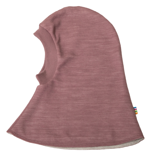 Joha Sturmhaube aus Wolle und Bambus – Rosa – Mütze – MamaMilla