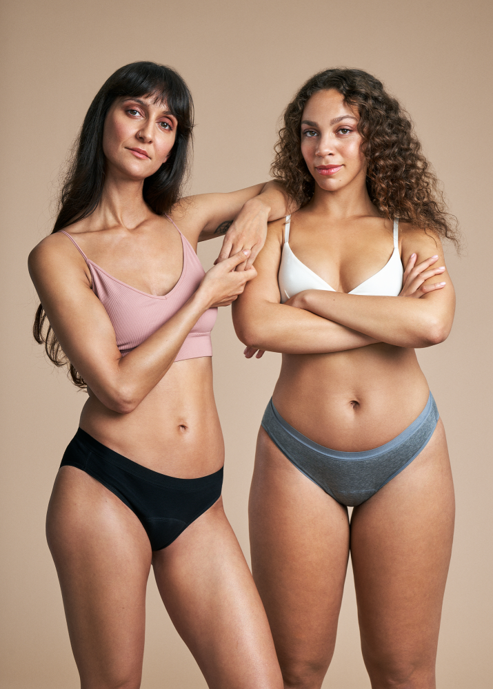 Imse Vimse Bikini menstruationstrusse - Sort