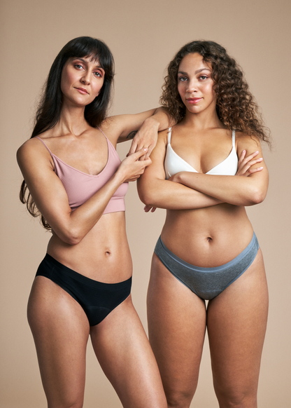 Imse Vimse Bikini menstruationstrusse - Sort