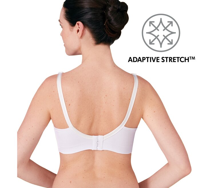 Medela Bequemer 3-in-1-Still- und Pump-BH, weiß, Größe L - MamaMilla