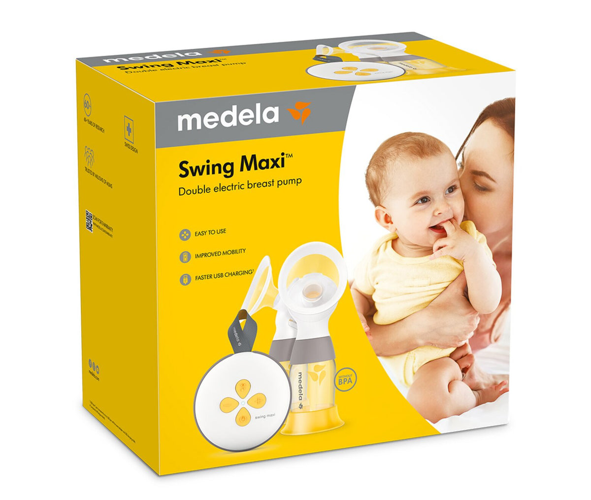 Medela Swing Maxi elektrische Doppelmilchpumpe