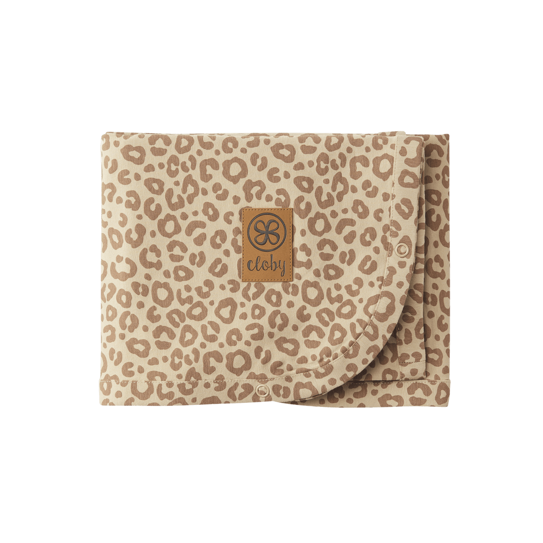Cloby UV-Decke mit UPF 50+ – Leopard Brown – UV-Decke – MamaMilla