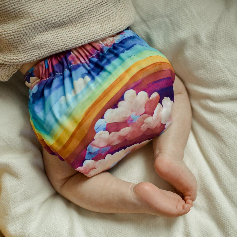 Kleine Lovebum-Windel mit dehnbaren Flügeln – Windel – MamaMilla