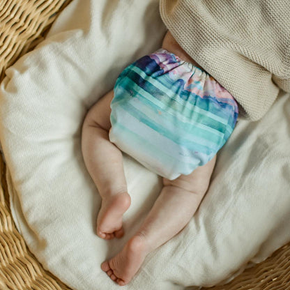 Kleine Lovebum-Windel mit dehnbaren Flügeln – Windel – MamaMilla