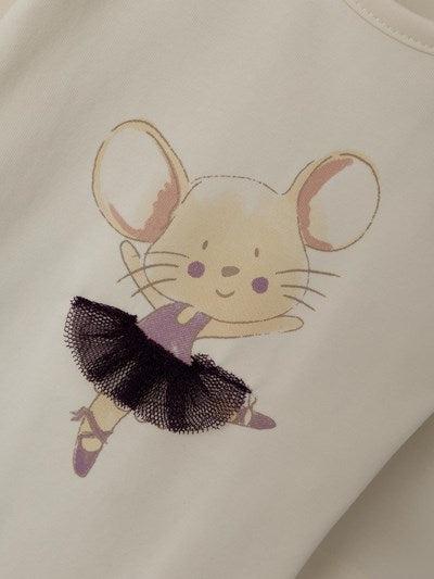 Name it Body mit Tülldetail – Ryra – Ballerina-Maus – Jetstream – Body – MamaMilla