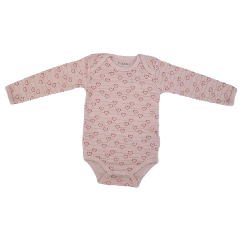 Fixoni-Body – New Nadja – Herzen – Rosa – Kleidung – MamaMilla