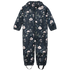 Minymo Softshell-Anzug - Flowers - Blue Nights - Softshell - Kind - MamaMilla