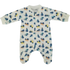Fixoni Overall/Nachtanzug mit Füßen – New Nadja – Traktoren – Weiß – Overall – MamaMilla