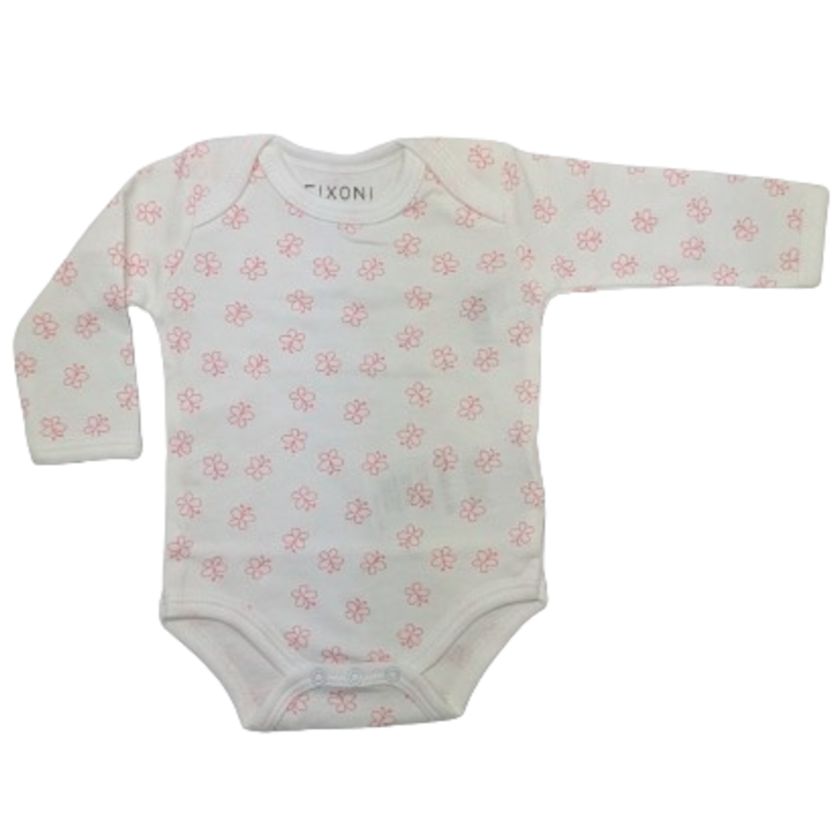 Fixoni-Body – New Nadja – Schmetterling – Weiß – Kleidung – MamaMilla