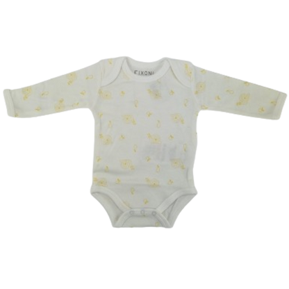 Fixoni-Body – New Nadja – Schnecke – Weiß – Kleidung – MamaMilla