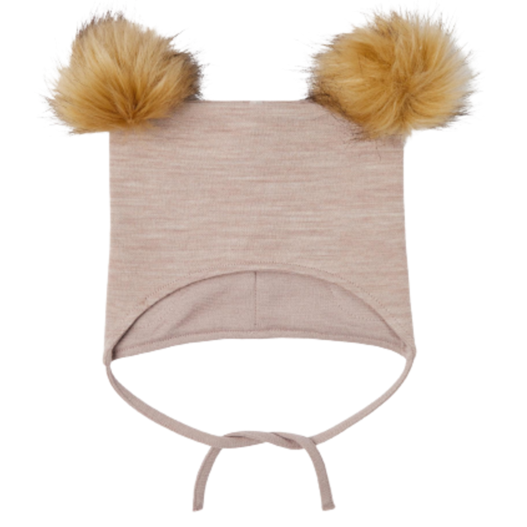 Name it Mütze aus Wolle mit Bommel – Wuppo – Sphinx – Babymütze – MamaMilla