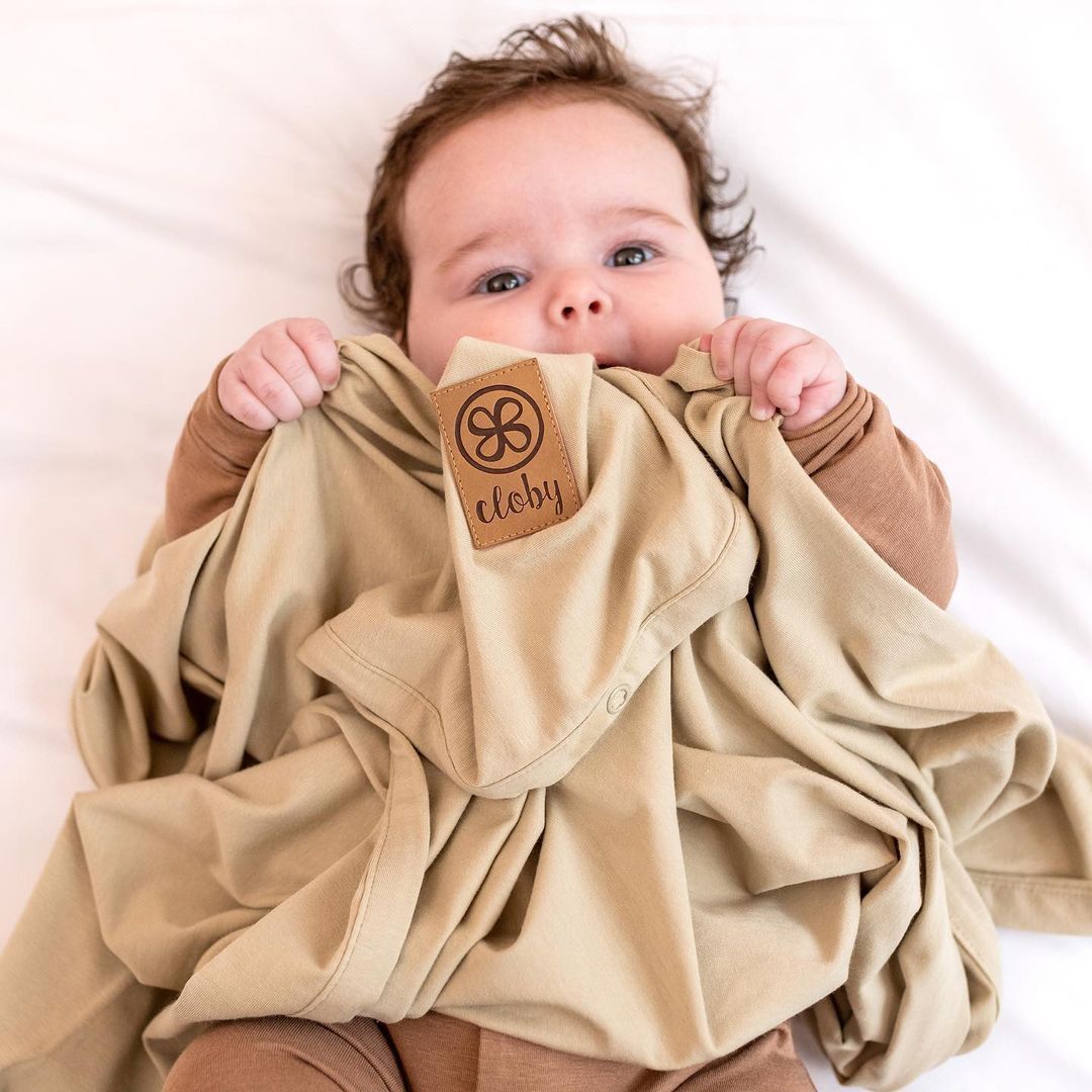 Cloby UV-Decke mit UPF 50+ – Sandy Beach – UV-Decke – MamaMilla
