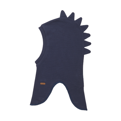 Minymo Dino-Mütze – Blaue Nächte – Wollmütze – MamaMilla