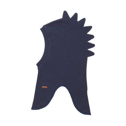 Minymo Dino-Mütze – Blaue Nächte – Wollmütze – MamaMilla