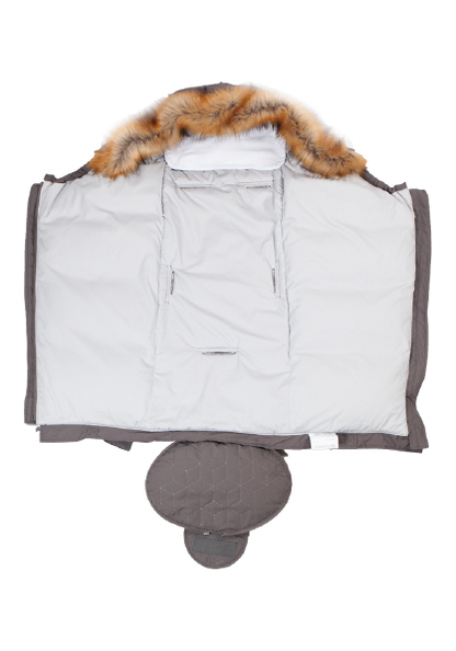 EasyGrow Reisetasche/Schlafsack – Exklusiv – Grey Solid – Reisetasche – MamaMilla