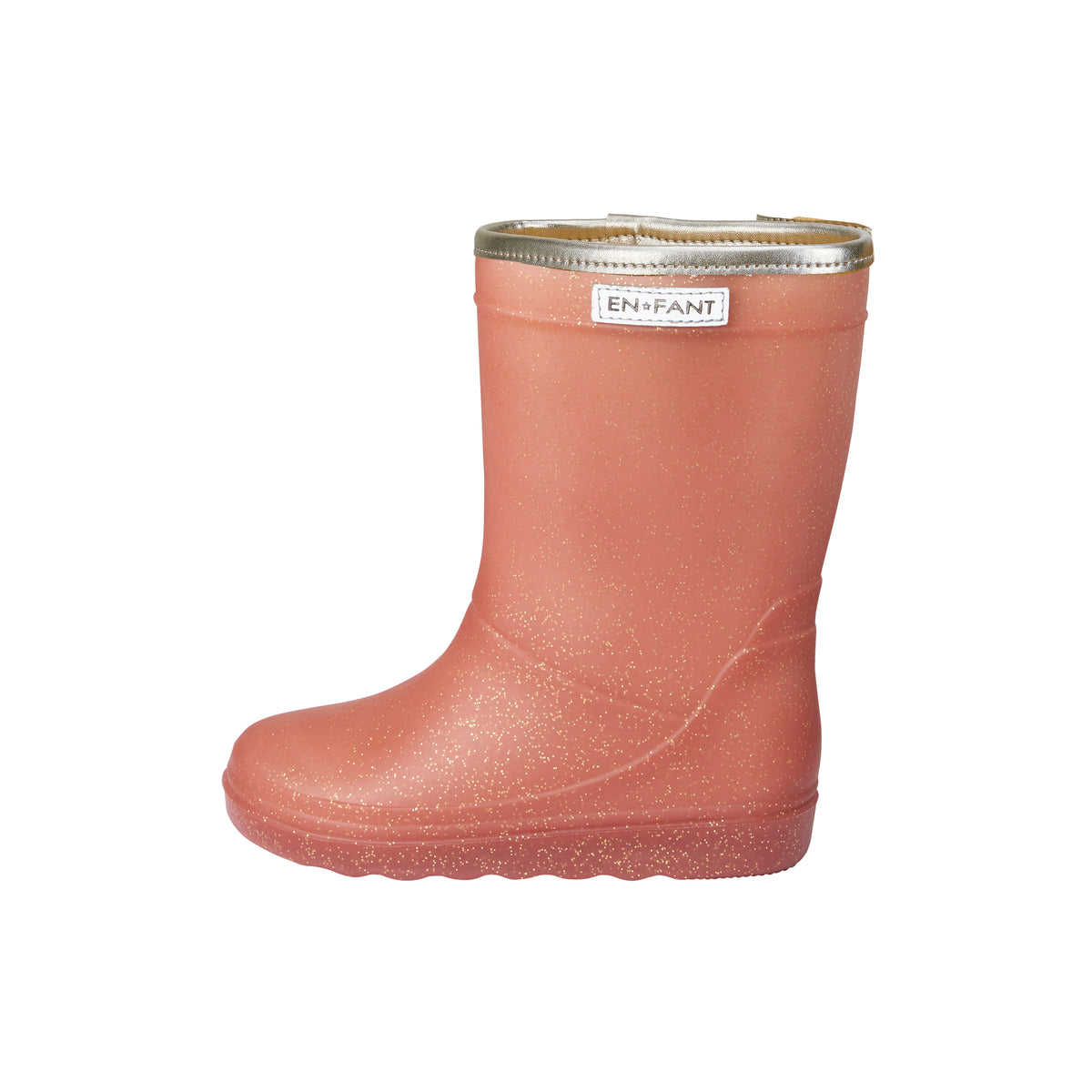 A FANT Gummistiefel mit Glitzer – Metallic Rose – Schuhe – MamaMilla