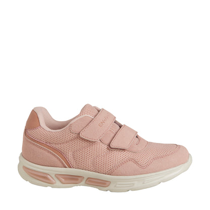Ein FANTASTISCHER, leichter Sneaker mit Klettverschluss und Licht – Misty Rose – Schuhe – MamaMilla