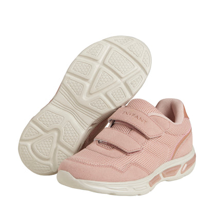 Ein FANTASTISCHER, leichter Sneaker mit Klettverschluss und Licht – Misty Rose – Schuhe – MamaMilla