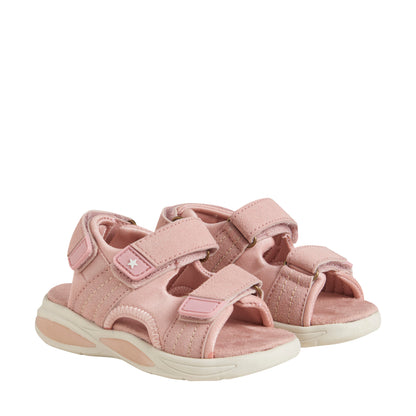 Fabelhafte, leichte Sandalen mit Klettverschluss – Misty Rose – Schuhe – MamaMilla