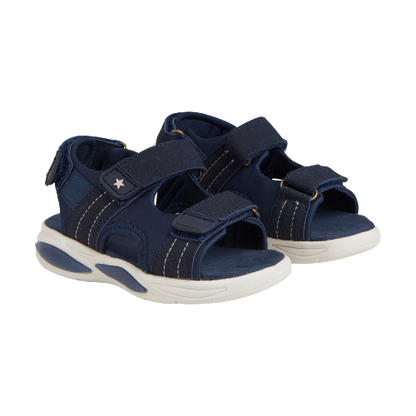Fabelhafte, leichte Sandalen mit Klettverschluss und Licht – Tusche – Schuhe – MamaMilla
