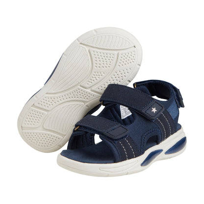 Fabelhafte, leichte Sandalen mit Klettverschluss und Licht – Tusche – Schuhe – MamaMilla