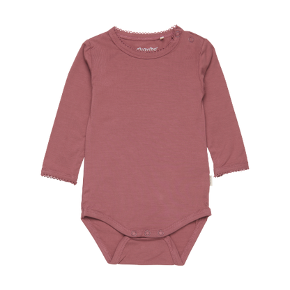 Minymo-Body aus Bambus – Rose Brown – Body – MamaMilla