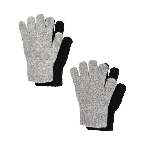 CeLaVi Magic Handschuhe 2er-Pack – Grau – Handschuhe – MamaMilla