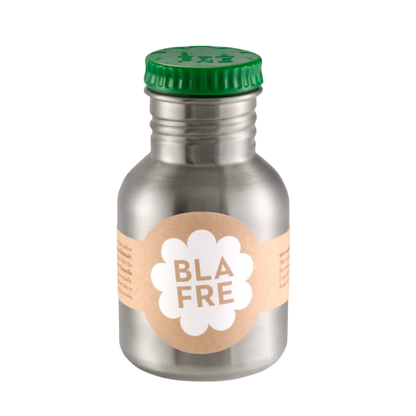 BLAFRE Trinkflasche aus Edelstahl – 300 ml – Grün – Trinkflasche aus Stahl – MamaMilla