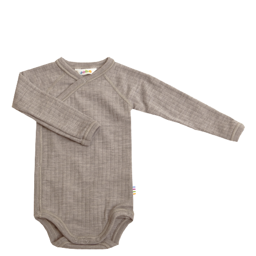 Joha Wickelbody – Sesammelange – Body – MamaMilla